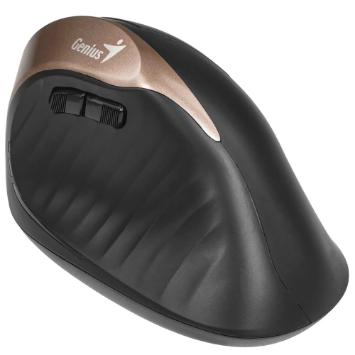 Мышь беспроводная Ergo 8250S черная (Champagne +Black), вертикальная [31030031400]