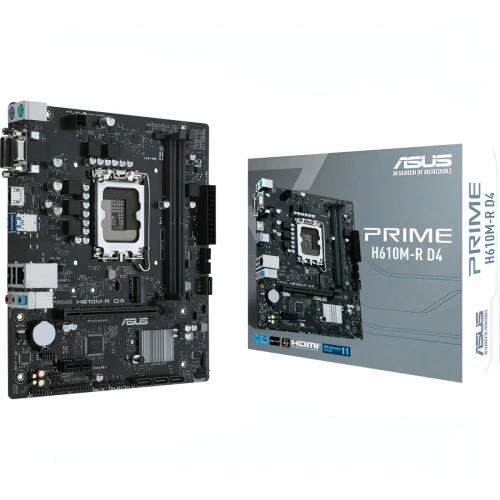 Материнская плата ASUS PRIME H610M-R D4-SI, LGA 1700, Intel H610 [PRIME H610M-R D4-SI]