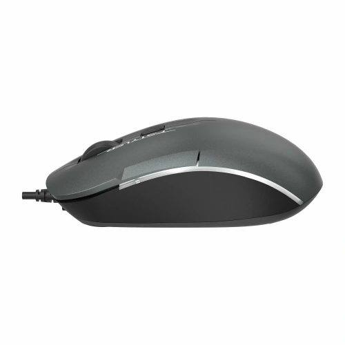 Мышь проводная A4Tech Fstyler FM26 серый/черный, 1600 dpi, USB, кнопки - 4 [FM26 USB (SMOKY GREY)]