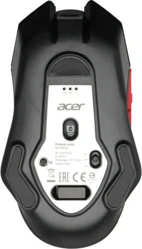 Мышь беспроводная Acer Nitro OMR305 черный, 3200 dpi, кнопки - 8 [ZL.MCECC.020]