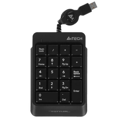 Числовой блок A4Tech Fstyler проводной, USB, серый [FK13]
