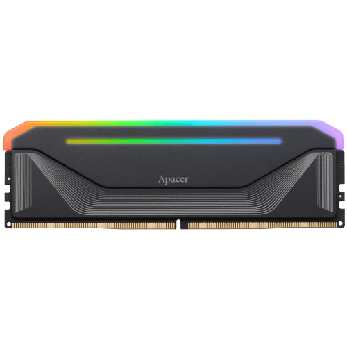 Оперативная память Apacer Nox, DDR5, 16Gb (1x16 Gb), 6000 MHz, CL38, DIMM, радиатор, RGb, черный