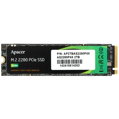 Накопитель SSD Apacer 2TB  M.2 2280 AS2280P4 [AP2TBAS2280P4X-1]