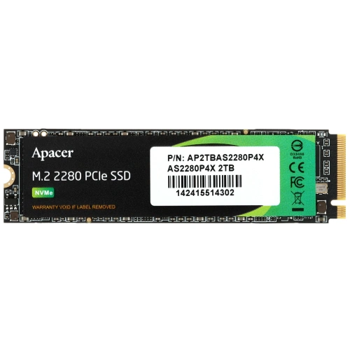Накопитель SSD Apacer 2TB  M.2 2280 AS2280P4 [AP2TBAS2280P4X-1]