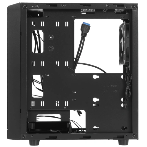 Компьютерный корпус Silverstone Precision Mini Tower Micro ATX Computer Case, ARGb [SST-PS15B-PRO]