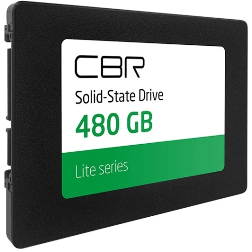 Накопитель SSD CBR, 480Gb, SATA III, 2.5", R/W 550/520 [SSD-480GB-2.5-LT22]