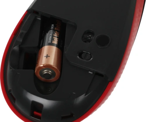 Мышь беспроводная Logitech M190 красный, 1000 dpi, USB, кнопки - 3 [910-005926]