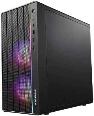 Компьютер IRU Game 520B5G MT Ryzen 5 5600 16Gb SSD512Gb RTX3060 12Gb Free DOS GbitEth 650W черный [2061464]