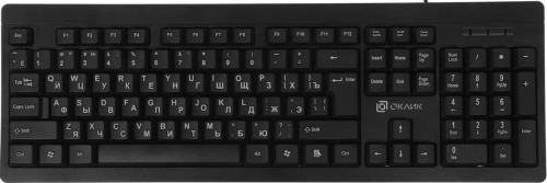 Клавиатура Oklick 95M (1788106) проводная, USB, черный [1788106]