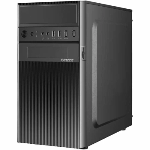 Компьютерный корпус Ginzzu D190 2*USB 2.0, AU [D190]
