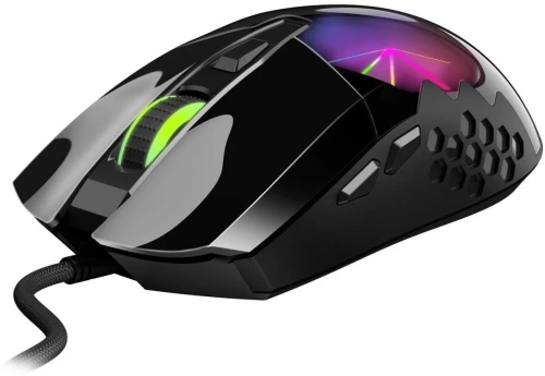 Мышь проводная Genius Scorpion M715 черный, 7200 dpi, USB, кнопки - 6 [31040007400]