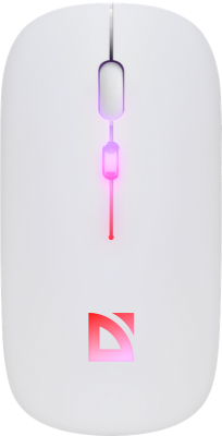 Мышь беспроводная Defender Touch MM-997 белый, 1600 dpi, кнопки - 4 [52998]