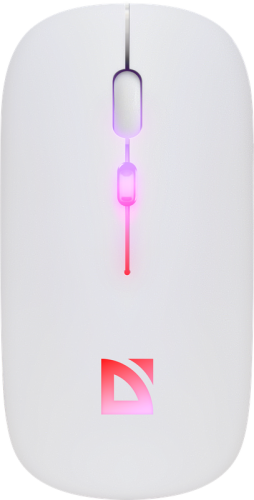 Мышь беспроводная Defender Touch MM-997 белый, 1600 dpi, кнопки - 4 [52998]