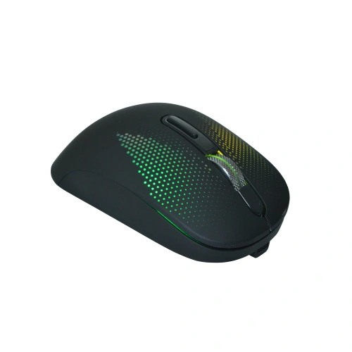 Мышь беспроводная Oklick 636LWC черный, 2400 dpi, радиоканал, USB/USB-C, кнопки - 6 [636LWC черный]