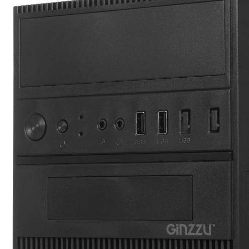 Корпус Ginzzu D190 2*USB 2.0,AU [D 190]
