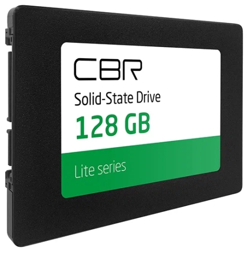 Накопитель SSD CBR Lite, 128Gb, 2.5&quot;, SATA III, R/W 550/520 [SSD-128GB-2.5-LT22]