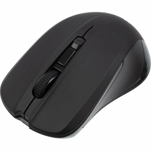 Мышь беспроводная HIPER HOMW-101-BT черный, 1600 dpi,  кнопки - 4 [HOMW-101-BT]