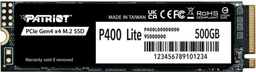 Накопитель SSD Patriot P400 Lite 500Gb [P400LP500GM28H]