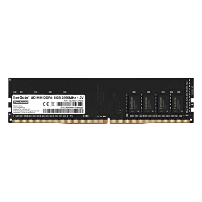Оперативная память ExeGate 8GB DDR4 2666MHz EX287013RUS HiPower DIMM <PC4-21300> [EX287013RUS]