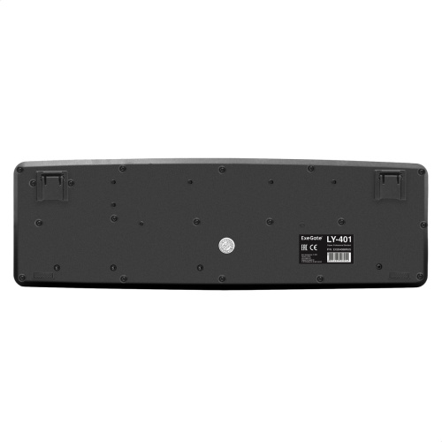 Клавиатура ExeGate LY-401 (EX264086RUS) проводная, USB, серебристый [EX264086RUS]