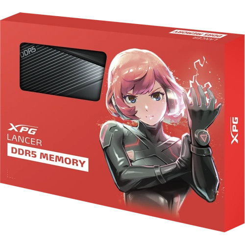 Оперативная память XPG Lancer DDR5 32Gb 6400MHz, CL32, DIMM [AX5U6400C3216G-DCLABK]