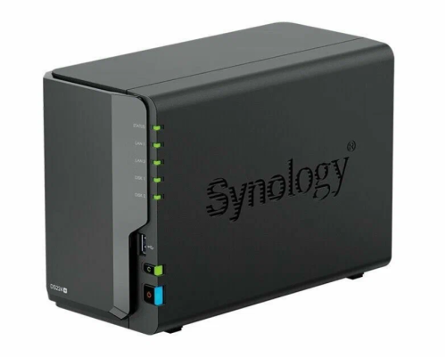 СХД настольное исполнение SYNOLOGY 2BAY NO HDD [DS224+]