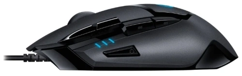 Мышь проводная Logitech G402 Hyperion Fury, черный, 4000 dpi, USB, кнопки - 8 [910-004073]