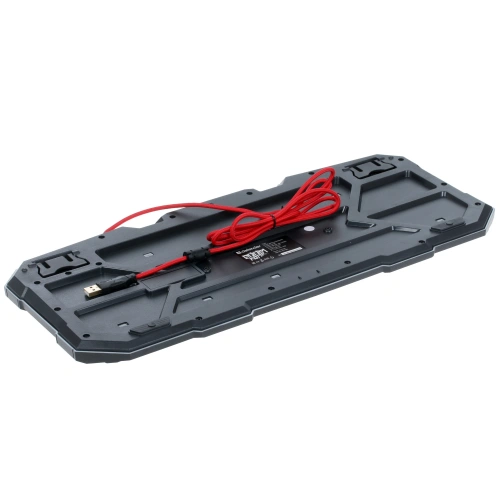 Клавиатура Defender Doom Keeper GK-100DL RUпроводная, USB, черный [45100]