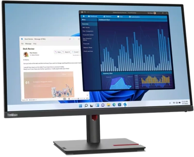 Монитор 27" Lenovo ThinkVision T27p-30 IPS 3840x2160, 60 Гц [63A9GAT1EU]