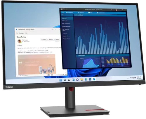 Монитор 27" Lenovo ThinkVision T27p-30 IPS 3840x2160, 60 Гц [63A9GAT1EU]