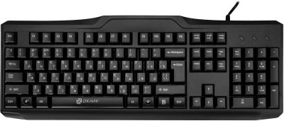 Клавиатура Oklick 170M черный USB [KW-1318]