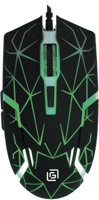 Мышь проводная Oklick 701G черный, 3600 dpi, USB, кнопки - 6 [1884623]