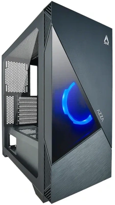 Компьютерный корпус Azza Eclipse черный без БП ATX 9x120mm 5x140mm 2xUSB2.0 1xUSB3.0 [CSAZ-440 ECLIPSE]