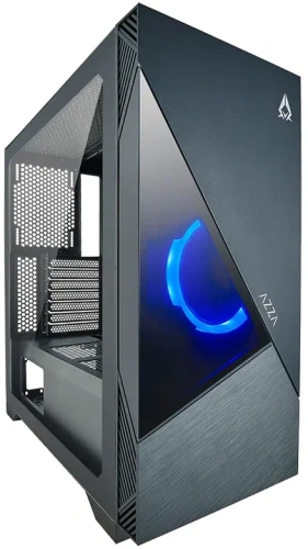 Компьютерный корпус Azza Eclipse черный без БП ATX 9x120mm 5x140mm 2xUSB2.0 1xUSB3.0 [CSAZ-440 ECLIPSE]