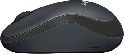 Мышь беспроводная Logitech M220 SILENT черный, 1000 dpi, радиоканал, USB, кнопки - 3 [910-004878/910-004895/910-004885]