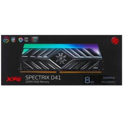 Оперативная память XPG Spectrix D41 DDR4, 8Gb (1x8 Gb), 3200 MHz [AX4U32008G16A-ST41]