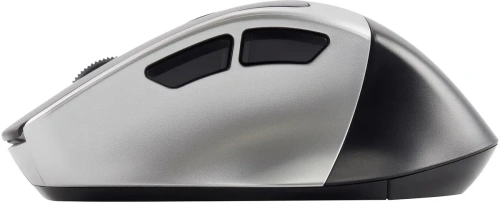 Мышь беспроводная Oklick 516MW черный/серебристый, 1600 dpi, радиоканал, Bluetooth, USB, кнопки - 6 [1978689]