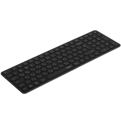 Клавиатура Rapoo E9310M Ультра-тонкая Беспроводная 2.4ГГц, Bluetooth3.0, серый [E9310M серый]