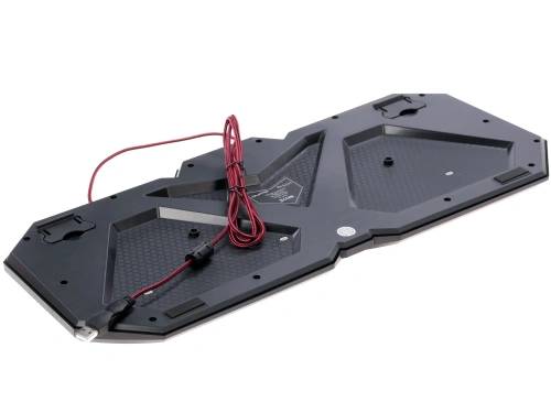 Клавиатура Qumo Spirit, проводная, 104 клавиши, встроенная радужная подсветка. [K608]