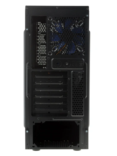 Компьютерный корпус Deepcool TESSERACT BF (one black fan) без БП, черный, ATX [TESSERACT BF]