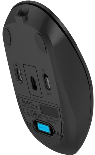 Мышь беспроводная A4Tech Fstyler FG16CS Air2 черный, 2000 dpi, кнопки - 3 [FG16CS AIR2 BLACK]