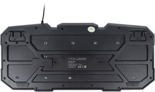 Клавиатура Oklick 700G Dynasty проводная, USB, черный [700G черный]