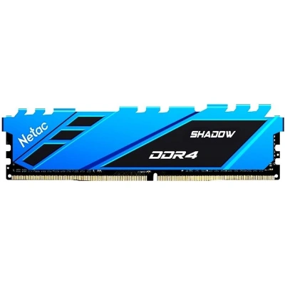 Оперативная память Netac Shadow DDR 4 DIMM 8Gb PC21300 Blue [NTSDD4P26SP-08B]