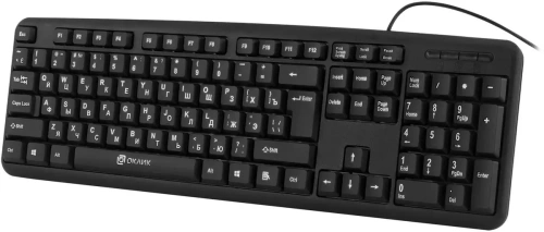 Клавиатура Oklick 180M черный USB [180M]