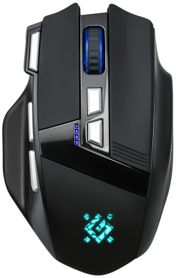 Мышь беспроводная Defender Knight GM-885 черный, 3200 dpi, радиоканал, USB [52885]