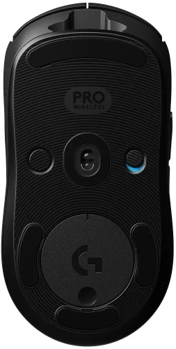 Мышь беспроводная/проводная Logitech G PRO черный, 25600 dpi, кнопки - 7 [910-005273]