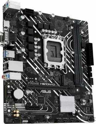 Материнская плата ASUS PRIME H610M-D, LGA 1700, Intel H610 [90MB1G80-M0EAY0]