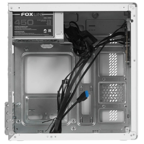 Компьютерный корпус с блоком питания 450Вт Case Foxline FL-719W-FZ450R-U31 [FL-719W-FZ450R-U31]