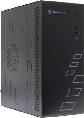 Компьютер Raskat Standart 300 Intel Core i3 10100, RAM 16Gb, SSD 480Gb, no OS, kb+ms, black [Standart300128033]