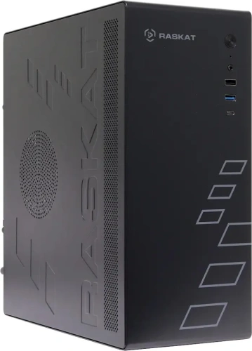 Компьютер Raskat Standart 300 Intel Core i3 10100, RAM 16Gb, SSD 480Gb, no OS, kb+ms, black [Standart300128033]